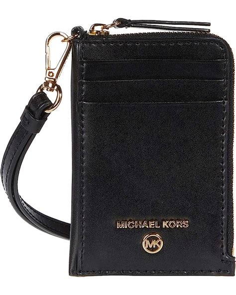 michael kors jet set charm small leather id lanyard|Michael Kors Jet Set Charm Small Id Lanyard .